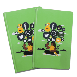 Pack of 2 Green Notebooks