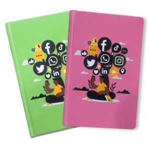 Combo of Green and Pink Notebook