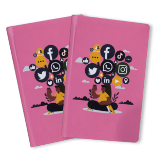 Pack of 2 Pink Notebooks